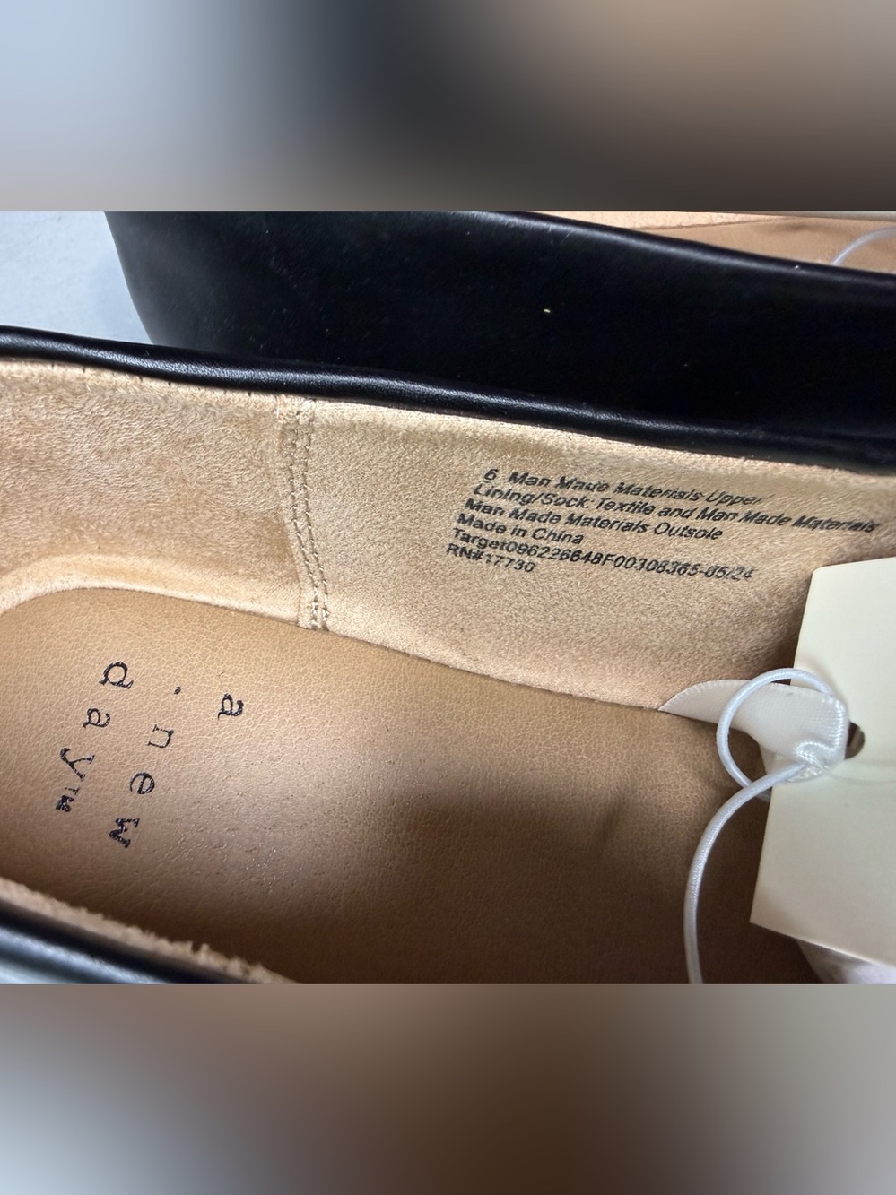 a new day Black Pointed Slip-On Loafers - Picture 9 of 11